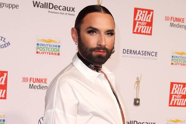 Conchita Wurst Tom Neuwirth at the award ceremony Goldene Bild der Frau on 9 11 2022 in Hamburg Goldene Bild der Frau award ceremony 2022 in Hamburg