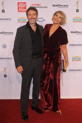 Guido Broscheit and Barbara Klein at the Goldene Bild der Frau award ceremony on 9 11 2022 in Hamburg Goldene Bild der Frau award ceremony 2022 in Hamburg