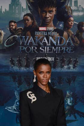 November 9, 2022, Satelite City, Mexico: Actress Letitia Wright attends red carpet of the Black Panther: Wakanda Forever Fan Event at Plaza Satelite. on November 9, 2022 in Satelite City, Mexico. Satelite City Mexico - ZUMAe321 20221109_zia_e321_012 Copyright: xCarlosxTischler EyepixxGroupx