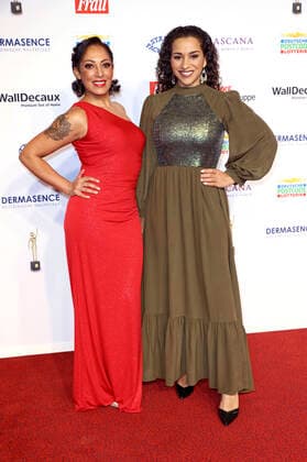 Jessica Wahls and Nadja Benaissa of the No Angels at the 15 award ceremony of the Golden Woman 2022 at the Stage Theater Neue Flora Hamburg, 09 11 2022 Foto:xgbrcix xFuturexImage