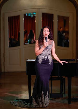 Pianist Maharani Chakrabarti Flavia, World in Sibersaal, World Music, German Museum, Munich, Pianist Maharani Chakrabarti World Music in Sibersaal German Theater Munich Bavaria Germany 10 November 2022 Â Juergen Hasenkopf