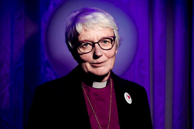 STOCKHOLM 20221110 Antje Jackelén received Honorary Award for Lifetime Achievement during the awarding of the Anders Carlberg Memorial Prize 2022 at Fryshuset in Stockholm Stockholm Sweden x12130x,  Copyright: xTimxAro TTx ANDERS CARLBERGS MINNESPRIS 2022