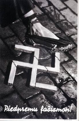 RECORD DATE NOT STATED Spanish Civil War (1936 - 1939), Republican poster Aixafem the feixisme written in Esperanto. Copyright:xImage Index HeritagexImagesx IMAGO ,2681280 ! ACHTUNG: AUFNAHMEDATUM GESCHÄTZT!  Copyright:Image Index HeritagexImagesx IMAGO