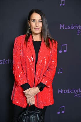 STOCKHOLM 20221111 Jill Johnson on the red carpet before the award ceremony and gala of the Music Publishers Prize at the Grand Hotel in Stockholm Stockholm Sweden x10040x,  Copyright: xAndersxWiklund TTx MUSIKFÖRLÄGGARNAS PRIS 2022