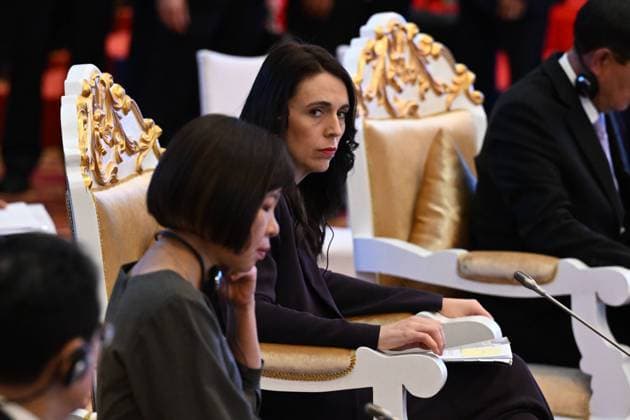 ANTHONY ALBANESE ASEAN CAMBODIA, New Zealand?s Prime Minister Jacinda Ardern at the 2nd ASEAN Global Dialogue during the The Association of Southeast Asian Nations ASEAN Summit in Phnom Penh in Cambodia, Sunday, November 13, 2022. ( NO ARCHIVING, EDITORIAL USE ONLY, NO USE IN BOOKS WITHOUT CONSENT PHNOM PENH CAMBODIA  Copyright: xMICKxTSIKASx 20221113001729584714