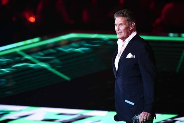 MTV Europe Music Awards 2022 - Show - PSD Bank Dome. Featuring: David Hasselhoff Where: Dusseldorf, Germany, Germany When: 13 Nov 2022 Credit: FlashPic DDP INSTARimages.com Cover Images **USA Rights Only** Copyright: xx 52179238 EDITORIAL USE ONLY. NOT FOR USE BY NEWSPAPERS BASED IN THE UK.