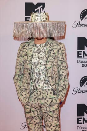 November 14, 2022, Venice, Italy: Riccardo Simonetti attends the 2022 MTV EMAs, Europe Music Awards, at PSD Bank Dome in Dusseldorf, Germany, on 13 November 2022. Photo: Venice Italy - ZUMAm179 20221114_zep_m179_015 Copyright: xAlecxMichaelx