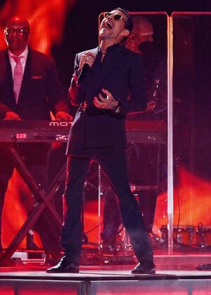 Marc Anthony performs onstage during the 23rd annual Latin Grammy Awards at the Michelob Ultra Arena at Mandalay Bay Resort and Casino in Las Vegas, Nevada on Thursday, November 17, 2022.  LAV20221117043 JIMxRUYMEN