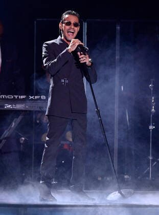 Marc Anthony performs onstage during the 23rd annual Latin Grammy Awards at the Michelob Ultra Arena at Mandalay Bay Resort and Casino in Las Vegas, Nevada on Thursday, November 17, 2022.  LAV20221117646 JIMxRUYMEN