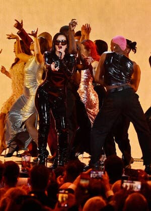 Rosalia performs onstage during the 23rd annual Latin Grammy Awards at the Michelob Ultra Arena at Mandalay Bay Resort and Casino in Las Vegas, Nevada on Thursday, November 17, 2022.  LAV20221117051 JIMxRUYMEN