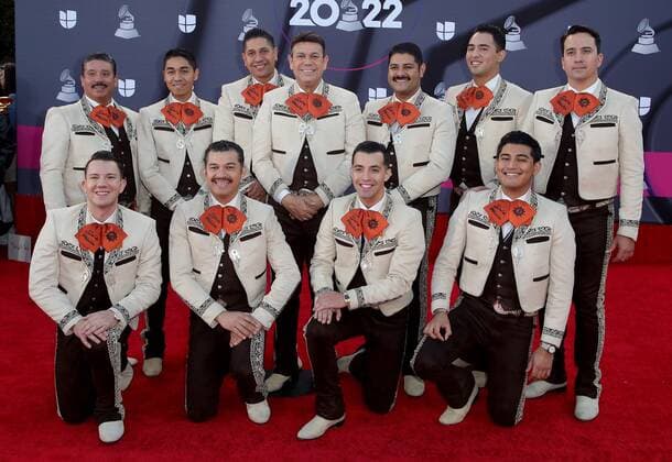 Manachi Sol de Mexico at arrivals for 23rd Annual Latin GRAMMY Awards 2022 - Part 2, Michelob ULTRA Arena, Mandalay Bay Resort Casino, Las Vegas, NV November 17, 2022. Photo By: MORA Everett Collection at arrivals for 23rd Annual Latin GRAMMY Awards 2022 - Part 2, Michelob ULTRA Arena, Mandalay Bay Resort Casino, Las Vegas, NV November 17, 2022. Photo By: MORA Everett Collection PUBLICATIONXNOTxINxCANxCHNxFRAxITAxJPNxNORxPOLxRUSxESPxUKxUSA
