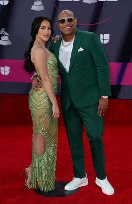 Mily Aleman, Alexander Delgado Hernández at arrivals for 23rd Annual Latin GRAMMY Awards 2022 - Part 2, Michelob ULTRA Arena, Mandalay Bay Resort Casino, Las Vegas, NV November 17, 2022. Photo By: MORA Everett Collection at arrivals for 23rd Annual Latin GRAMMY Awards 2022 - Part 2, Michelob ULTRA Arena, Mandalay Bay Resort Casino, Las Vegas, NV November 17, 2022. Photo By: MORA Everett Collection PUBLICATIONXNOTxINxCANxCHNxFRAxITAxJPNxNORxPOLxRUSxESPxUKxUSA