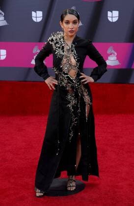 Maria Becerra at arrivals for 23rd Annual Latin GRAMMY Awards 2022, Michelob ULTRA Arena, Mandalay Bay Resort Casino, Las Vegas, NV November 17, 2022. Photo By: MORA Everett Collection at arrivals for 23rd Annual Latin GRAMMY Awards 2022, Michelob ULTRA Arena, Mandalay Bay Resort Casino, Las Vegas, NV November 17, 2022. Photo By: MORA Everett Collection PUBLICATIONXNOTxINxCANxCHNxFRAxITAxJPNxNORxPOLxRUSxESPxUKxUSA