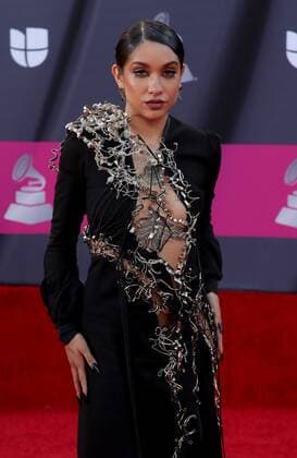 Maria Becerra at arrivals for 23rd Annual Latin GRAMMY Awards 2022, Michelob ULTRA Arena, Mandalay Bay Resort Casino, Las Vegas, NV November 17, 2022. Photo By: MORA Everett Collection at arrivals for 23rd Annual Latin GRAMMY Awards 2022, Michelob ULTRA Arena, Mandalay Bay Resort Casino, Las Vegas, NV November 17, 2022. Photo By: MORA Everett Collection PUBLICATIONXNOTxINxCANxCHNxFRAxITAxJPNxNORxPOLxRUSxESPxUKxUSA
