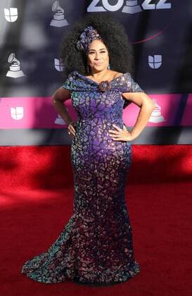 Aimee Nuviola at arrivals for 23rd Annual Latin GRAMMY Awards 2022 - Part 2, Michelob ULTRA Arena, Mandalay Bay Resort Casino, Las Vegas, NV November 17, 2022. Photo By: MORA Everett Collection at arrivals for 23rd Annual Latin GRAMMY Awards 2022 - Part 2, Michelob ULTRA Arena, Mandalay Bay Resort Casino, Las Vegas, NV November 17, 2022. Photo By: MORA Everett Collection PUBLICATIONXNOTxINxCANxCHNxFRAxITAxJPNxNORxPOLxRUSxESPxUKxUSA