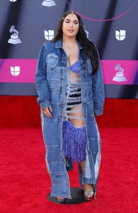 Samantha Camara at arrivals for 23rd Annual Latin GRAMMY Awards 2022 - Part 2, Michelob ULTRA Arena, Mandalay Bay Resort Casino, Las Vegas, NV November 17, 2022. Photo By: MORA Everett Collection at arrivals for 23rd Annual Latin GRAMMY Awards 2022 - Part 2, Michelob ULTRA Arena, Mandalay Bay Resort Casino, Las Vegas, NV November 17, 2022. Photo By: MORA Everett Collection PUBLICATIONXNOTxINxCANxCHNxFRAxITAxJPNxNORxPOLxRUSxESPxUKxUSA
