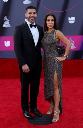 Jimmy Lopez, Leticia Moreno at arrivals for 23rd Annual Latin GRAMMY Awards 2022 - Part 2, Michelob ULTRA Arena, Mandalay Bay Resort Casino, Las Vegas, NV November 17, 2022. Photo By: MORA Everett Collection at arrivals for 23rd Annual Latin GRAMMY Awards 2022 - Part 2, Michelob ULTRA Arena, Mandalay Bay Resort Casino, Las Vegas, NV November 17, 2022. Photo By: MORA Everett Collection PUBLICATIONXNOTxINxCANxCHNxFRAxITAxJPNxNORxPOLxRUSxESPxUKxUSA