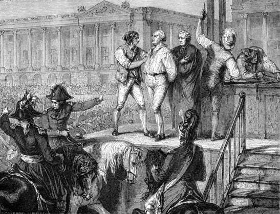 RECORD DATE NOT STATED Execution of Louis XVI of France, Paris, 21st January 1793 (1882-1884). Artist: Unknown Copyright:xThexPrintxCollector HeritagexImagesx IMAGO ,2368301 ! ACHTUNG: AUFNAHMEDATUM GESCHÄTZT!  Copyright:ThexPrintxCollector HeritagexImagesx IMAGO