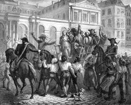 RECORD DATE NOT STATED The Duke of Orleans on the way to the guillotine, Paris, 6th November 1793 (1882-1884). Artist: Unknown Copyright:xThexPrintxCollector HeritagexImagesx IMAGO ,2368303 ! ACHTUNG: AUFNAHMEDATUM GESCHÄTZT!  Copyright:ThexPrintxCollector HeritagexImagesx IMAGO