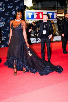 24eme NRJ Music Awards, arrivÃ e sur le Tapis Rouge en attente des nominations. Aya Nakamura. 286122 2022-11-18 Provence Alpes Cote d Azur Cannes France  Copyright: xPhilippexFarjonx STAR_286122_116