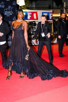 24eme NRJ Music Awards, arrivÃ e sur le Tapis Rouge en attente des nominations. Aya Nakamura. 286122 2022-11-18 Provence Alpes Cote d Azur Cannes France  Copyright: xPhilippexFarjonx STAR_286122_144