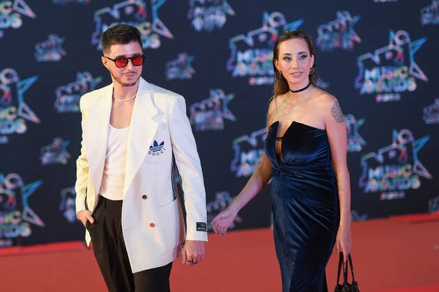 24eme NRJ music awards 2022 - Cannes - 18 11 2022 - Boris Way et Manon 286118 2022-11-18 Cannes France  Copyright: xMPPx STAR_286118_146