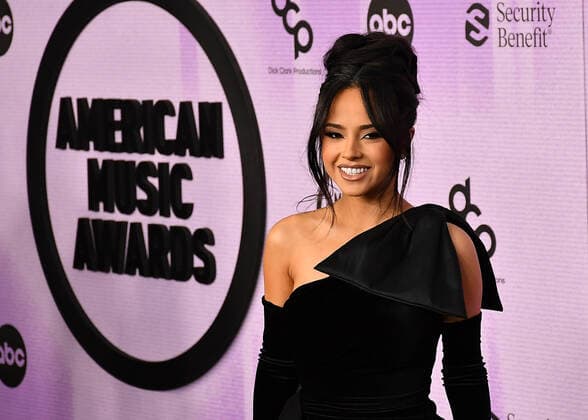 November 20, 2022, Los Angeles, CA, USA: Becky G attends the 2022 American Music Awards at Microsoft Theater on November 20, 2022 in Los Angeles, California. Los Angeles USA - ZUMAs181 20221120_zea_s181_028 Copyright: xImagespacex