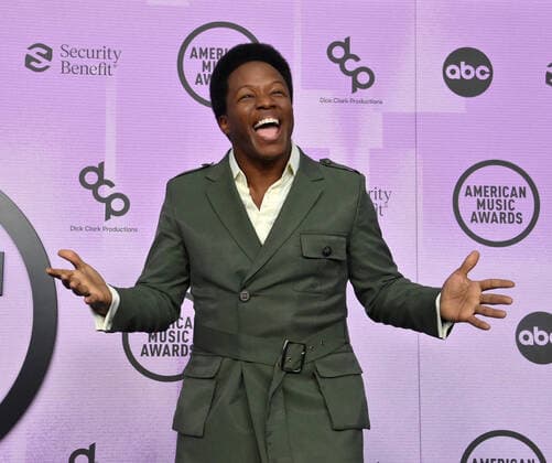 Mauro Castillo arrives for the 50th annual American Music Awards at the Microsoft Theater in Los Angeles on Sunday, November 20, 2022.  LAP2022112051 JIMxRUYMEN