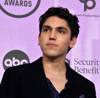 Adam Barrera arrives for the 50th annual American Music Awards at the Microsoft Theater in Los Angeles on Sunday, November 20, 2022.  LAP20221120102 JIMxRUYMEN