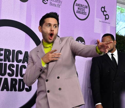 Gerudito arrives for the 50th annual American Music Awards at the Microsoft Theater in Los Angeles on Sunday, November 20, 2022.  LAP2022112084 JIMxRUYMEN