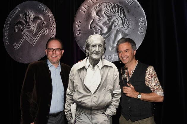 Manuel Pretzl City Council Sigi Sommertaler 2020 Chris Boettcher Saenger Award winner Sigi Sommertaler 2022 Munich 20 11 2022 Wirtshaus im Schlachthof Narrhalla Double Sigi Sommer Taler Award Ceremony