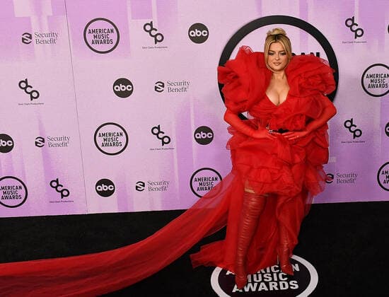Bebe Rexha attends the 2022 American Music Awards at Microsoft Theater on November 20, 2022 in Los Angeles, California. Photo: Casey Flanigan imageSPACE MediaPunch Copyright: ximageSPACEx