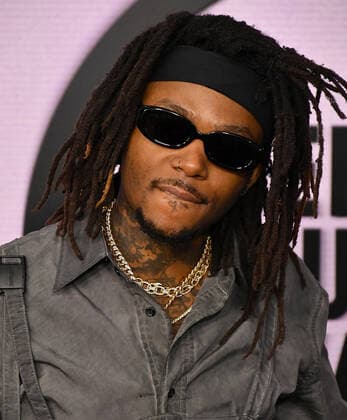 JID attends the 2022 American Music Awards at Microsoft Theater on November 20, 2022 in Los Angeles, California. Photo: Casey Flanigan imageSPACE MediaPunch Copyright: ximageSPACEx