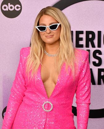 Meghan Trainor attends the 2022 American Music Awards at Microsoft Theater on November 20, 2022 in Los Angeles, California. Photo: Casey Flanigan imageSPACE MediaPunch Copyright: ximageSPACEx
