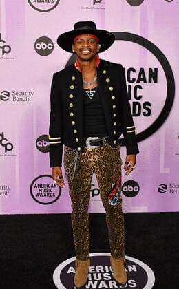 Jimmie Allen attends the 2022 American Music Awards at Microsoft Theater on November 20, 2022 in Los Angeles, California. Photo: Casey Flanigan imageSPACE MediaPunch Copyright: ximageSPACEx