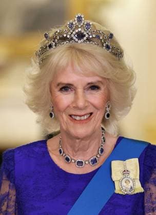 . 22 11 2022. London, United Kingdom. King Charles III and Camilla, Queen Consort , at a State Banquet for the President of South Africa during his State Visit to the UK at Buckingham Palace in London.  xPoolx xi-Imagesx IIM-23951-0164
