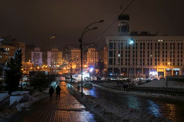 Daily Life In Kyiv General view of the Independence Square in center of Kyiv, Ukraine, November, 2022 Kyiv Ukraine  Copyright: xMaxymxMarusenkox originalFilename: musienko-notitle221121_npPMP.jpg