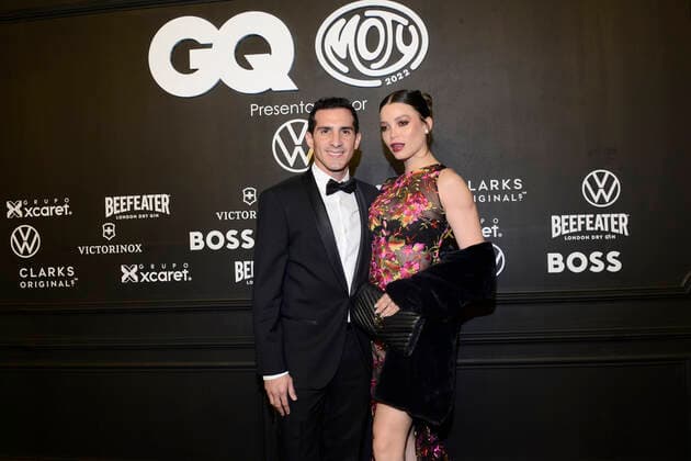 GQ Men Of tHe Year Black Carpet November 22, Mexico City, Mexico: Romel Pacheco and Alhely Fallah attend the black carpet of the GQ Men Of The Year Awards at Proyecto Publicol Prim. on November 22, 2022 in Mexico City, Mexico. (Photo by Carlos Tischler Eyepix Group) Copyright: xCarlosxTischler xEyepixxGroupx CT_22112022_81881