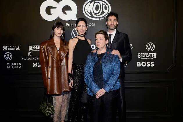 GQ Men Of tHe Year Black Carpet November 22, Mexico City, Mexico: Maria Ibarra, Celina del Villar, Benny Ibarra attend the black carpet of the GQ Men Of The Year Awards at Proyecto Publicol Prim. on November 22, 2022 in Mexico City, Mexico. (Photo by Carlos Tischler Eyepix Group) Copyright: xCarlosxTischler xEyepixxGroupx CT_22112022_81911