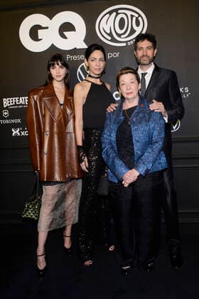 GQ Men Of tHe Year Black Carpet November 22, Mexico City, Mexico: Maria Ibarra, Celina del Villar, Benny Ibarra attend the black carpet of the GQ Men Of The Year Awards at Proyecto Publicol Prim. on November 22, 2022 in Mexico City, Mexico. (Photo by Carlos Tischler Eyepix Group) Copyright: xCarlosxTischler xEyepixxGroupx CT_22112022_81913