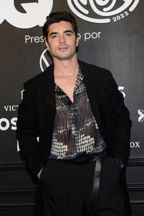 GQ Men Of tHe Year Black Carpet November 22, Mexico City, Mexico: Christian Estrada attends the black carpet of the GQ Men Of The Year Awards at Proyecto Publicol Prim. on November 22, 2022 in Mexico City, Mexico. (Photo by Carlos Tischler Eyepix Group) Copyright: xCarlosxTischler xEyepixxGroupx CT_22112022_81919