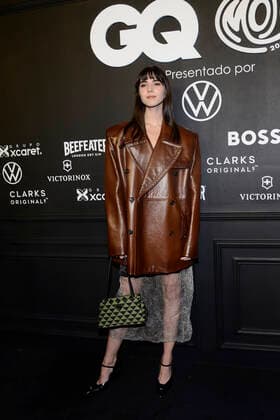 GQ Men Of tHe Year Black Carpet November 22, Mexico City, Mexico: Maria Ibarra attends the black carpet of the GQ Men Of The Year Awards at Proyecto Publicol Prim. on November 22, 2022 in Mexico City, Mexico. (Photo by Carlos Tischler Eyepix Group) Copyright: xCarlosxTischler xEyepixxGroupx CT_22112022_81921