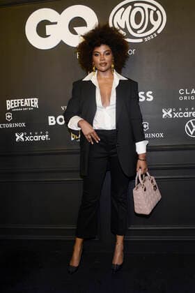 GQ Men Of tHe Year Black Carpet November 22, Mexico City, Mexico: Francesca Santoya attends the black carpet of the GQ Men Of The Year Awards at Proyecto Publicol Prim. on November 22, 2022 in Mexico City, Mexico. (Photo by Carlos Tischler Eyepix Group) Copyright: xCarlosxTischler xEyepixxGroupx CT_22112022_81951