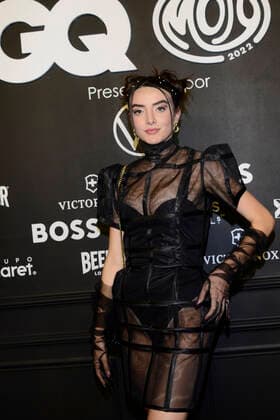 GQ Men Of tHe Year Black Carpet November 22, Mexico City, Mexico: Ana Pau Castell attends the black carpet of the GQ Men Of The Year Awards at Proyecto Publicol Prim. on November 22, 2022 in Mexico City, Mexico. (Photo by Carlos Tischler Eyepix Group) Copyright: xCarlosxTischler xEyepixxGroupx CT_22112022_81974