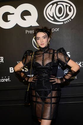 GQ Men Of tHe Year Black Carpet November 22, Mexico City, Mexico: Ana Pau Castell attends the black carpet of the GQ Men Of The Year Awards at Proyecto Publicol Prim. on November 22, 2022 in Mexico City, Mexico. (Photo by Carlos Tischler Eyepix Group) Copyright: xCarlosxTischler xEyepixxGroupx CT_22112022_81975
