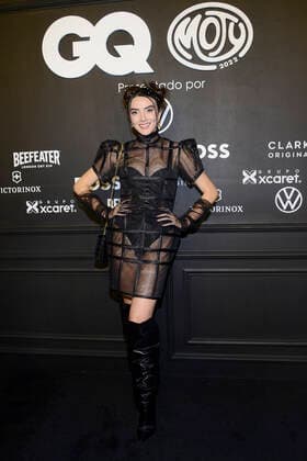 GQ Men Of tHe Year Black Carpet November 22, Mexico City, Mexico: Ana Pau Castell attends the black carpet of the GQ Men Of The Year Awards at Proyecto Publicol Prim. on November 22, 2022 in Mexico City, Mexico. (Photo by Carlos Tischler Eyepix Group) Copyright: xCarlosxTischler xEyepixxGroupx CT_22112022_81976