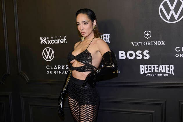 GQ Men Of tHe Year Black Carpet November 22, Mexico City, Mexico: Manelyk Gonzalez attends the black carpet of the GQ Men Of The Year Awards at Proyecto Publicol Prim. on November 22, 2022 in Mexico City, Mexico. (Photo by Carlos Tischler Eyepix Group) Copyright: xCarlosxTischler xEyepixxGroupx CT_22112022_81983