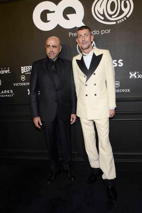 GQ Men Of tHe Year Black Carpet November 22, Mexico City, Mexico: Javier Esteban, Urbano Hidalgo attend the black carpet of the GQ Men Of The Year Awards at Proyecto Publicol Prim. on November 22, 2022 in Mexico City, Mexico. (Photo by Carlos Tischler Eyepix Group) Copyright: xCarlosxTischler xEyepixxGroupx CT_22112022_82003