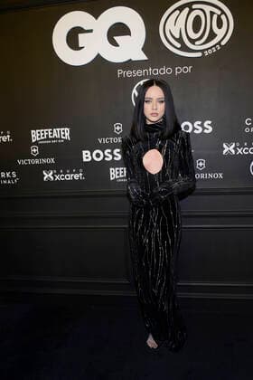 GQ Men Of tHe Year Black Carpet November 22, Mexico City, Mexico: Azul Guaita attends the black carpet of the GQ Men Of The Year Awards at Proyecto Publicol Prim. on November 22, 2022 in Mexico City, Mexico. (Photo by Carlos Tischler Eyepix Group) Copyright: xCarlosxTischler xEyepixxGroupx CT_22112022_82080