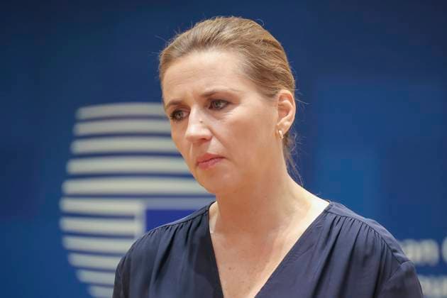 Mette Frederiksen At The Second Day Of The European Council Summit In Brussels Prime Minister of Denmark Mette Frederiksen at the European Council during the second day of the summit. The Danish PM is the head of the government in the Kingdom of Denmark. Mette Frederiksen as seen at the Round Table with the European Leaders before the meeting. The summit of the EU leaders led to the collective agreement and conclusions about the Ukraine Russia conflict and the escalating aggression including food security, the critical infrastructure such as the Nord Stream pipelines, about the energy crisis and the economy with measures and proposals for lower energy prices, for a joint gas purchase proposal and about the external relations of the European  Copyright: xNicolasxEconomoux originalFilename: economou-mettefre221021_npRXE.jpg